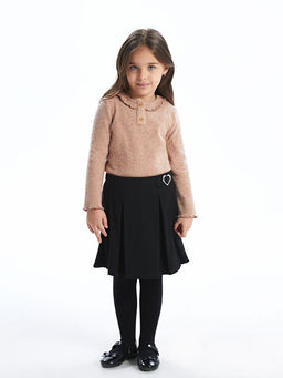 Uzun Kollu Dokulu K?z ?ocuk Ti??rt