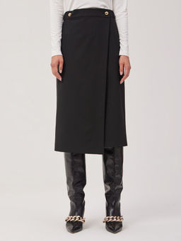 Юбка женская 1231138007 black - Eleganzza фото 2