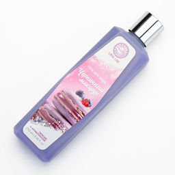 Гель для душа 250 мл, аромат черничный макарун, URAL LAB фото 3