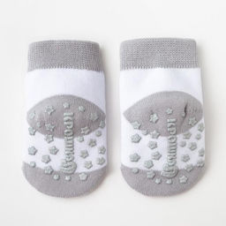 Цена за 2 шт. Носки детские махровые Крошка Я «Котик», размер 8-10 см