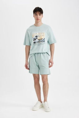 Slim Fit Dar Kesim Dar Paca Basic Duz Sort