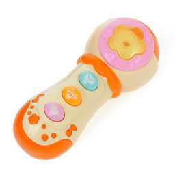 Музыкальная игрушка Микрофон свет, звук, МИКС, в пакете - Simaland фото 2