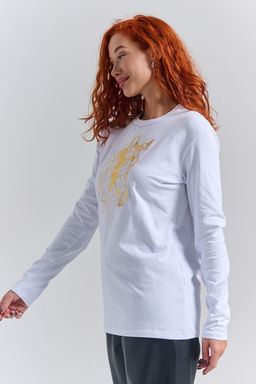 8574 футболка с дл.рукавом унисекс