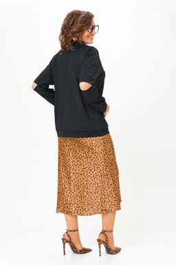 Костюм Anastasia 1311 черный+ принт