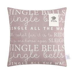 Чехол на подушку Этель Jingle bells, 40*40 см, 100 п/э, велюр фото 5