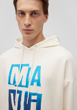 Mavi Bask?l? Beyaz Sweatshirt  фото 5