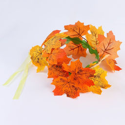 Карнавальный набор «Осенняя муза»: юбка, венок, палочка