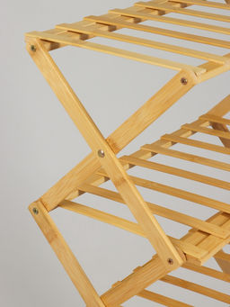 Подставка для цветов Greengo, 3 полки, 50×25×46 см, напольная, бамбук