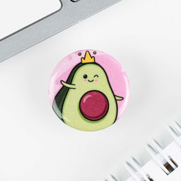 Цена за 10 шт. Значок металлический, закатной Детский, 25 мм, МИКС