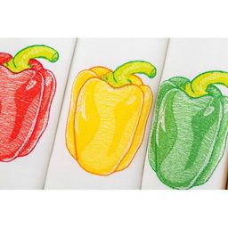 КОМПЛЕКТ САЛФЕТОК 42*42 СМ. ИЗ 3 ШТ., ПЕРЧИК, П/Э100 - Lefard фото 2