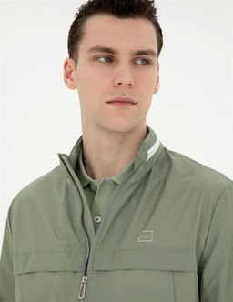 Ye_il Baharl_k Mevsimlik Mont - Pierre cardin фото 2