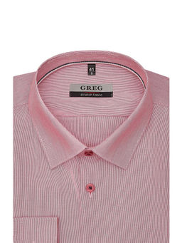 Сорочка мужская длинный рукав GREG 613/237/0205/ZN/1p STRETCH  фото 4