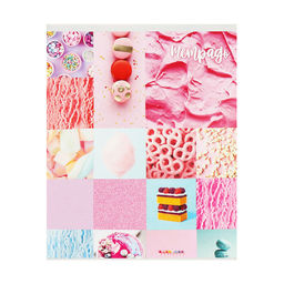 Комплект тетрадей из 5 штук, 36 листов в клетку Calligrata "Коллаж", обложка мелованный картон, блок офсет