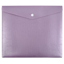 Expert Complete Trend ICEberries Папка-конверт для тетрадей с кнопкой A5+ 180 мкм лён 20 шт. ежевика ЕС211120052