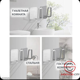 Крючок самоклеющиеся металлический на липучке 1 шт