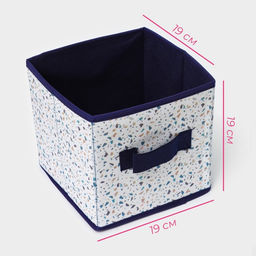 Короб для хранения Доляна Мармелад, 191919 см, белый фото 3