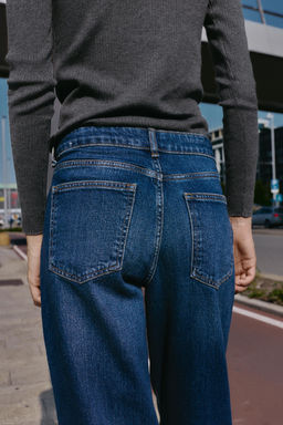 Z1975 RELAXED SLIM LOW-RISE JEANS - Zara фото 7