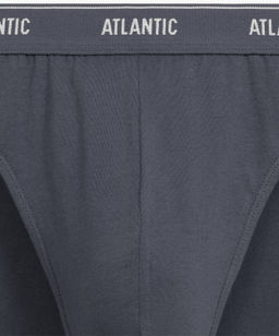 ATLANTIC 2RMP-094 Трусы спорт - набор 2 шт. графитовый + каберне фото 4