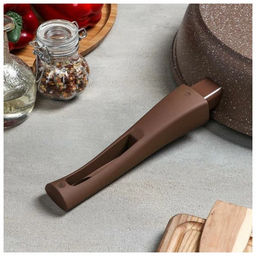 Сковорода 28см АП Гранит brown со съемной ручкой арт.028806 /Мечта/  фото 11