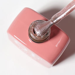 Гель лак для ногтей, кошачий глаз, трехфазный, 10 мл, LED/UV, розовый (49)