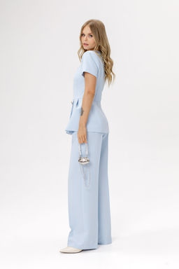 Блуза Pirs 6636 светло-голубой