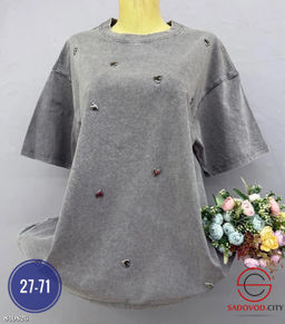 Футболка женская из хлопка