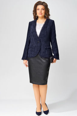 Костюм FITA 4053-Р черно-синий