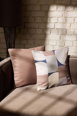 Trendyolmilla Home 2li Geometrik Desenli ve Duz K?rlent K?l?f? 45x45cm TPHSS25KKK00006  фото 5