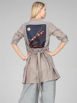 Рубашка авторская женская ЛЕН ВОЛТРИ  фото 5