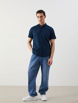 Regular Fit K?sa Kollu Arm?rl? Erkek G?mlek