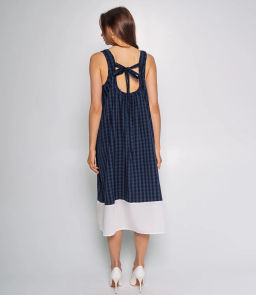 Платье #КТ807 (3), тёмно-синий