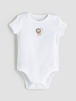 Bask?l? Erkek Bebek ??t??tl? Body 2li