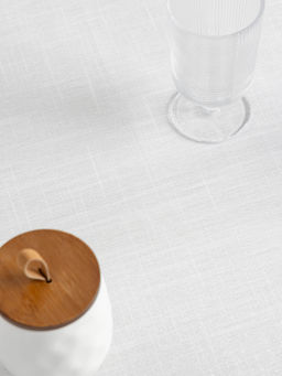 Скатерть, 160х160 см, полиэстер, бело-серебристая, Floe - Anna lafarg фото 6