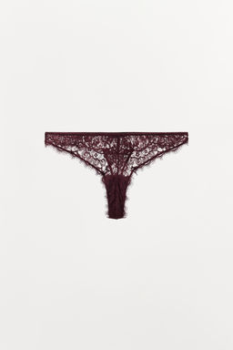 TANGA ENCAJE / Marr?n