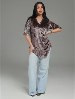 Мия футболка женская (пудра)