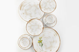 Набор 2 салатников 550 мл 13,5*13,5*7,5 см Кантри, натуральный, фарфор - Elan gallery фото 6