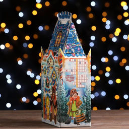 Цена за 5 шт. Подарочная коробка В гостях у Сказки, 16,7 х 10,1 х 34,5 см - Simaland фото 3