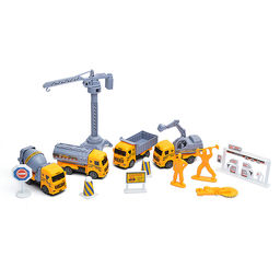 Набор машин "Строительная техника" в коробке