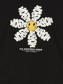 Bisiklet Yaka K?z ?ocuk Ti??rt - Waikiki фото 2