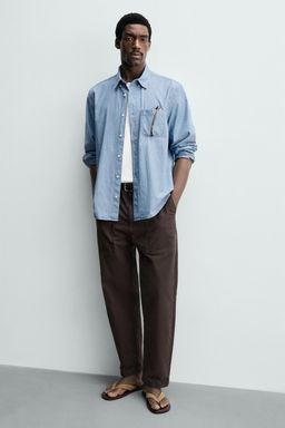 SANDALIA TIRAS PIEL / Beige