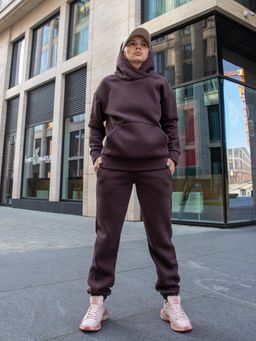 Женский Спортивный костюм БД030 шоколад от Спортсоло