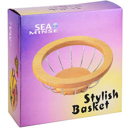 MGL04 Фруктовница бамбук/металл (х12) - Mayer&boch фото 3