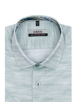 Сорочка мужская короткий рукав GREG 413/201/6295/Z/1p