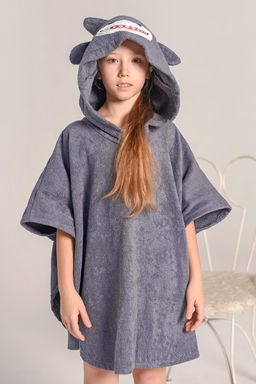 Пончо детское Акула