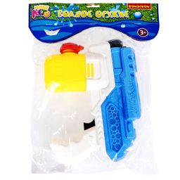 Водный пистолет на батар., Bondibon "Наше Лето", светящ, автоматич. стрельба водой, водозащита корпу