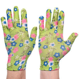 Цена за 5 шт. Перчатки нейлоновые "Лайт-Гламур" 8 р-р б/блистера