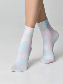 Цена за 2 пары. Носки фантазийные CONTE FANTASY Плотные носки с рисунком Hologram - Conte elegant фото 4