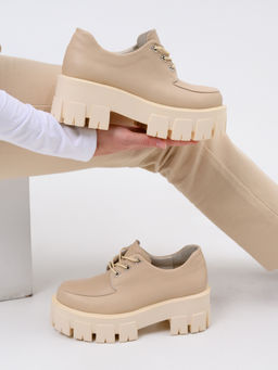 Туфли полуботинки 202.90200m.Бежевый