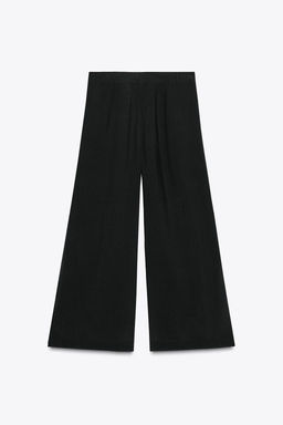 ZW COLLECTION CROPPED DARTED TROUSERS - Zara фото 7
