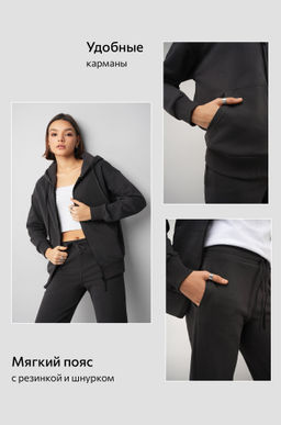 Женский спортивный костюм из футера трехнитки Happyfox